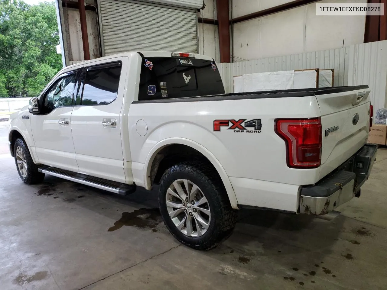 2015 Ford F150 Supercrew VIN: 1FTEW1EFXFKD08278 Lot: 53402414