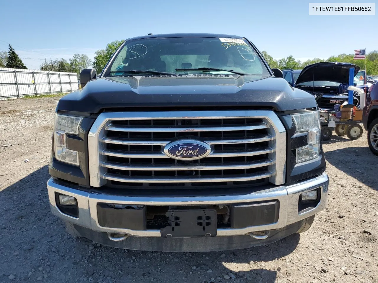 2015 Ford F150 Supercrew VIN: 1FTEW1E81FFB50682 Lot: 53955284