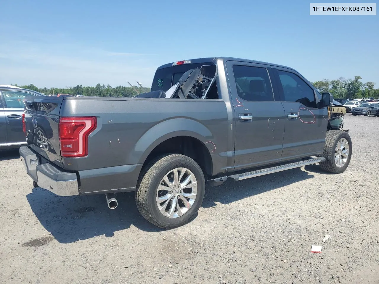 1FTEW1EFXFKD87161 2015 Ford F150 Supercrew