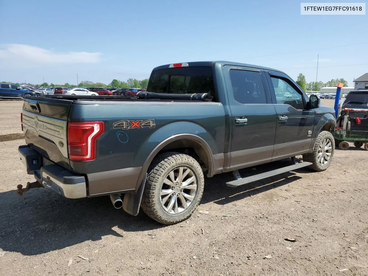 1FTEW1EG7FFC91618 2015 Ford F150 Supercrew