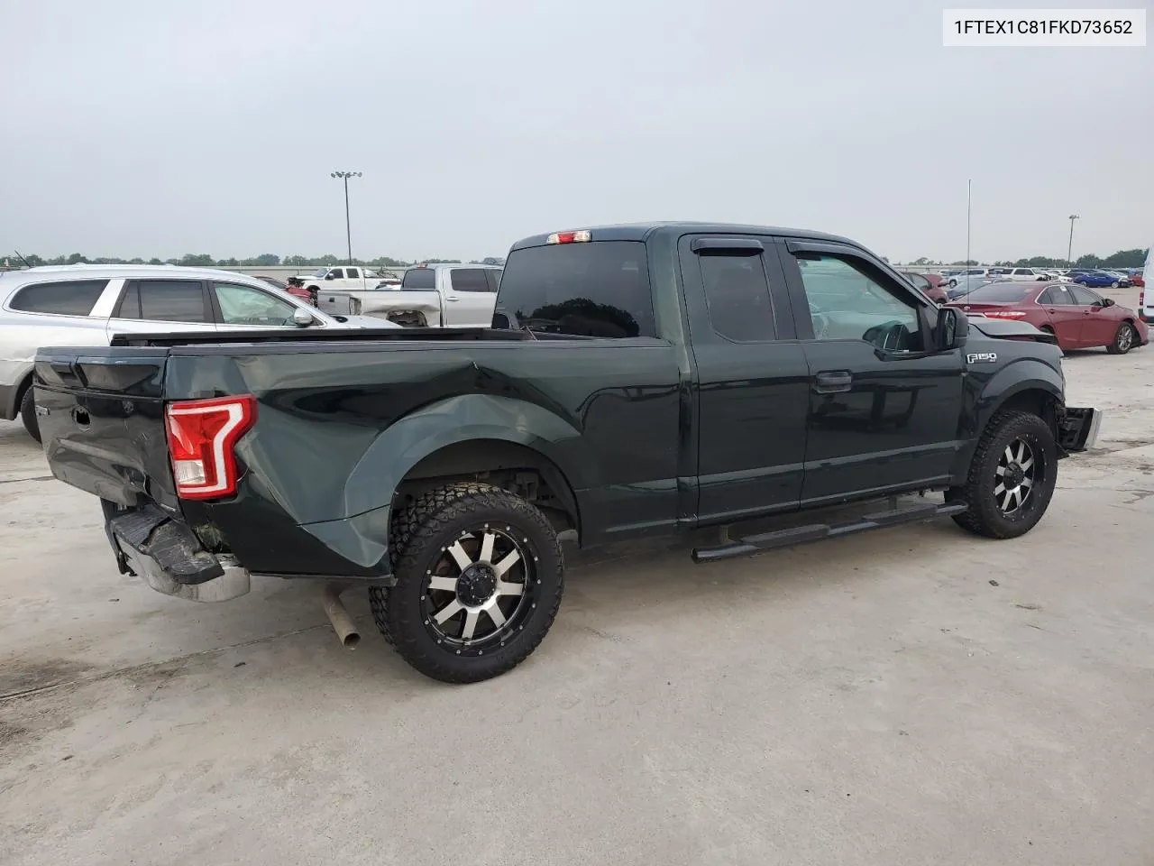 1FTEX1C81FKD73652 2015 Ford F150 Super Cab