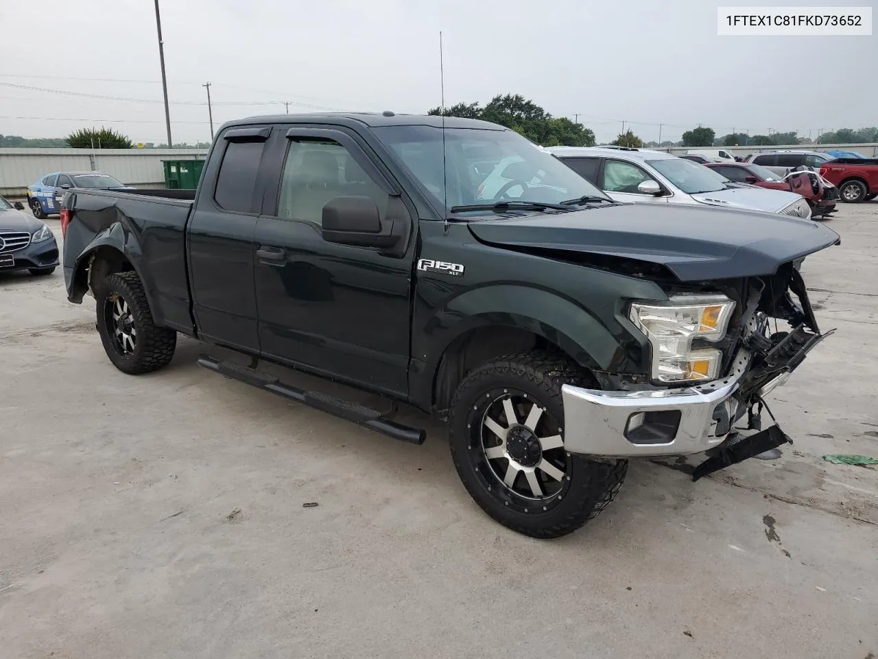 1FTEX1C81FKD73652 2015 Ford F150 Super Cab