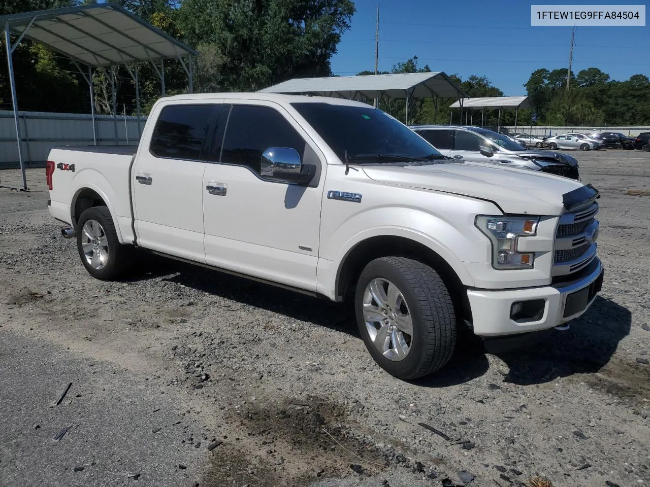 2015 Ford F150 Supercrew VIN: 1FTEW1EG9FFA84504 Lot: 55944574