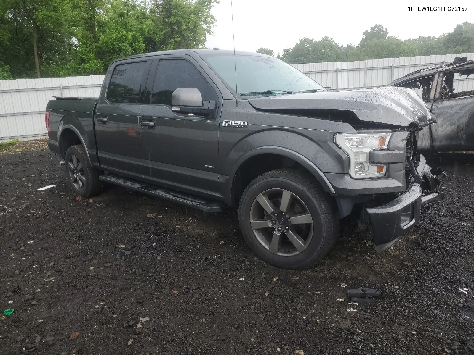 2015 Ford F150 Supercrew VIN: 1FTEW1EG1FFC72157 Lot: 56288304