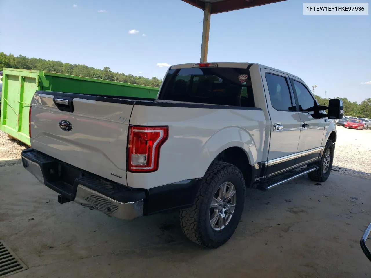 1FTEW1EF1FKE97936 2015 Ford F150 Supercrew