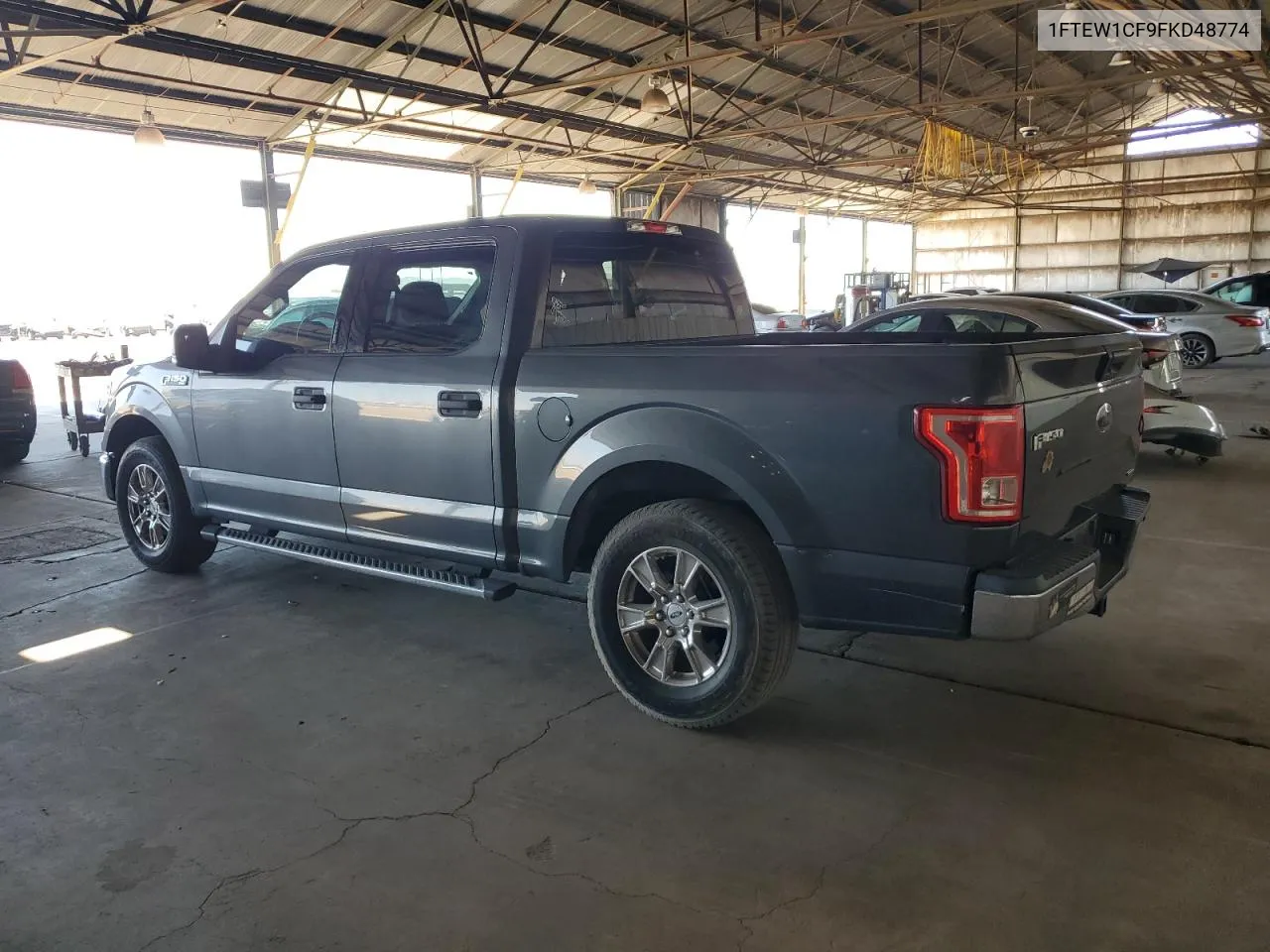 2015 Ford F150 Supercrew VIN: 1FTEW1CF9FKD48774 Lot: 59236394