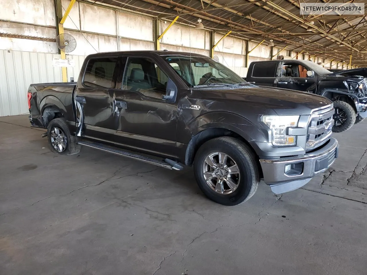 2015 Ford F150 Supercrew VIN: 1FTEW1CF9FKD48774 Lot: 59236394