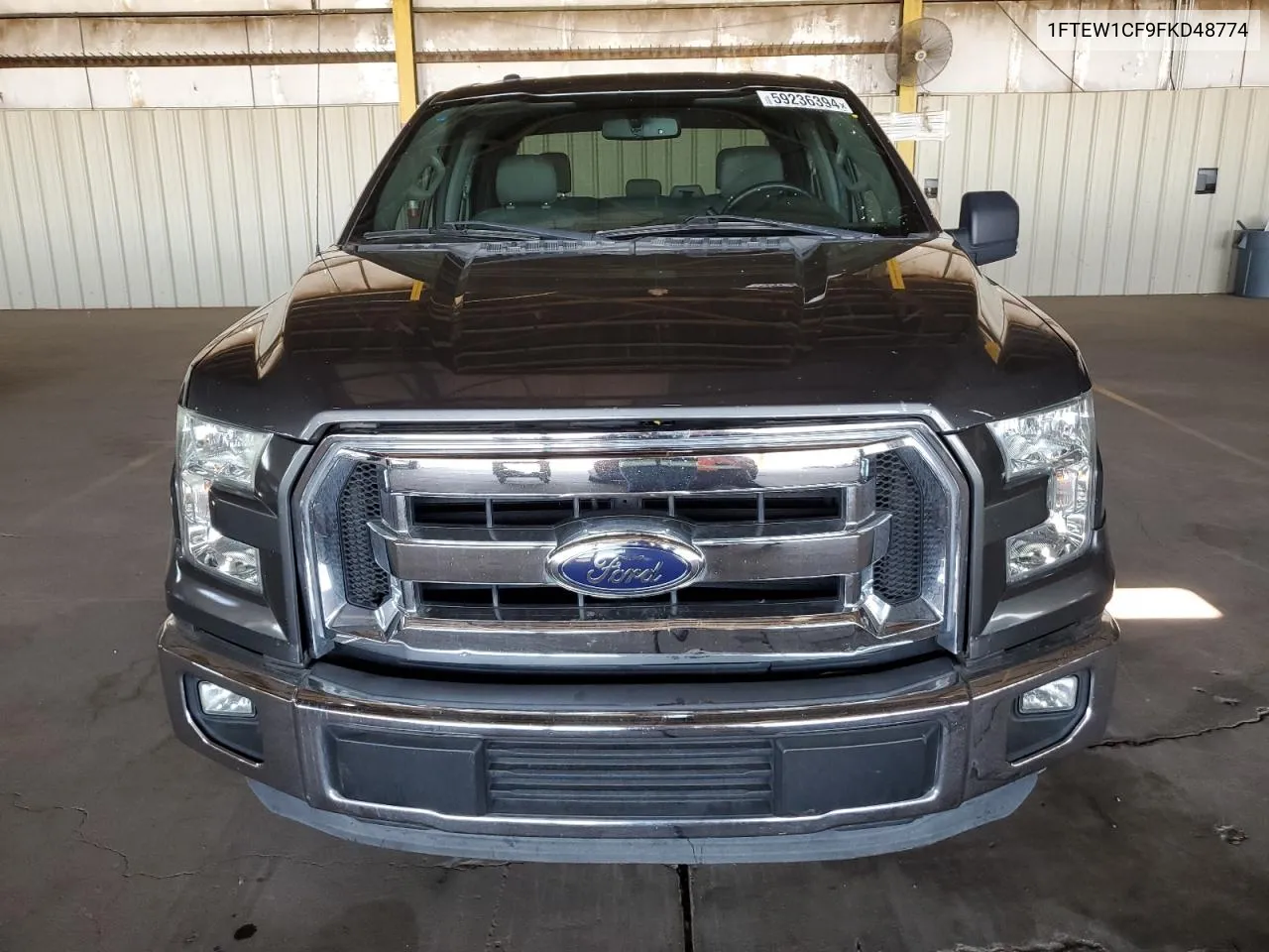 2015 Ford F150 Supercrew VIN: 1FTEW1CF9FKD48774 Lot: 59236394