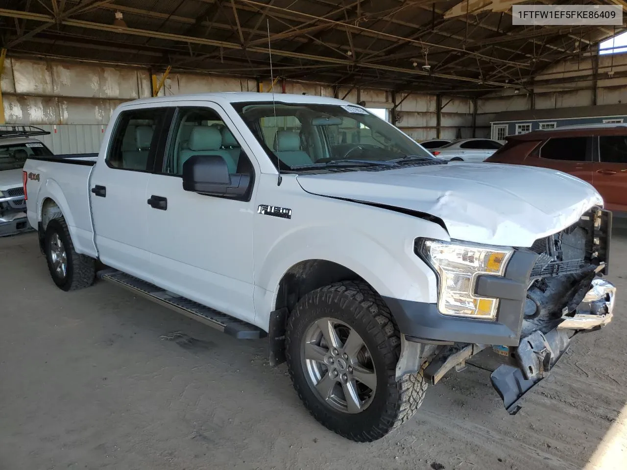 2015 Ford F150 Supercrew VIN: 1FTFW1EF5FKE86409 Lot: 61279924