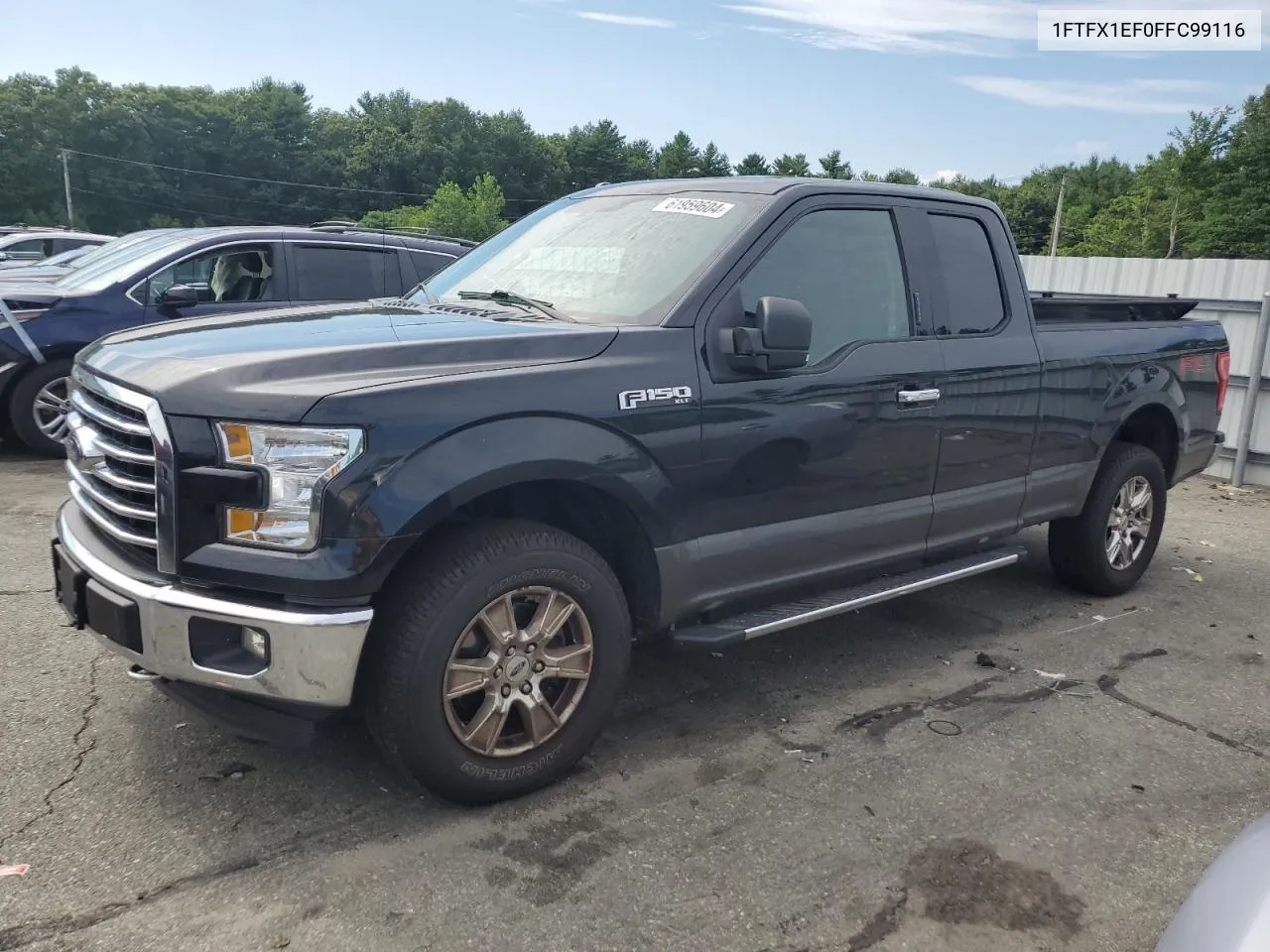 1FTFX1EF0FFC99116 2015 Ford F150 Super Cab