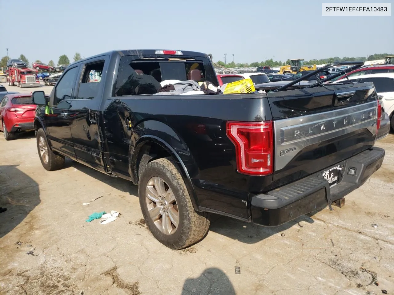 2FTFW1EF4FFA10483 2015 Ford F150 Super