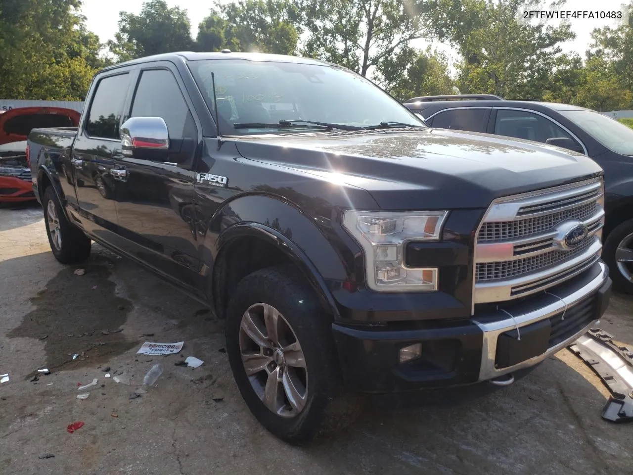 2FTFW1EF4FFA10483 2015 Ford F150 Super