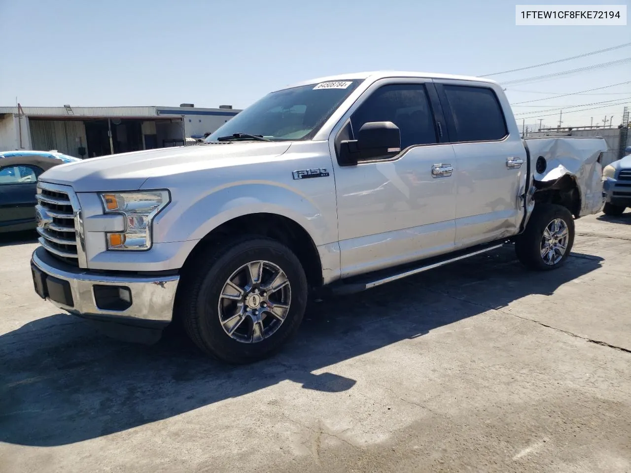 2015 Ford F150 Supercrew VIN: 1FTEW1CF8FKE72194 Lot: 64508784