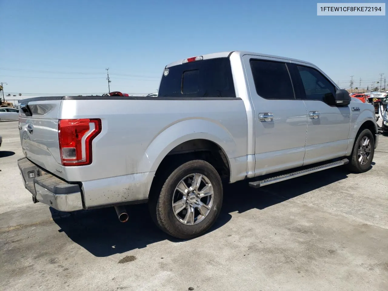 1FTEW1CF8FKE72194 2015 Ford F150 Supercrew