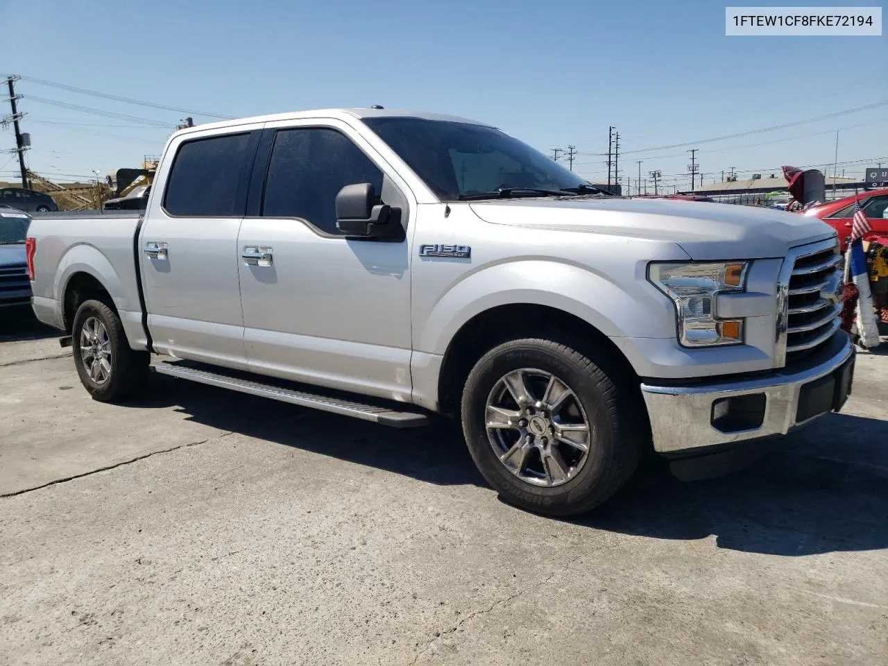 1FTEW1CF8FKE72194 2015 Ford F150 Supercrew