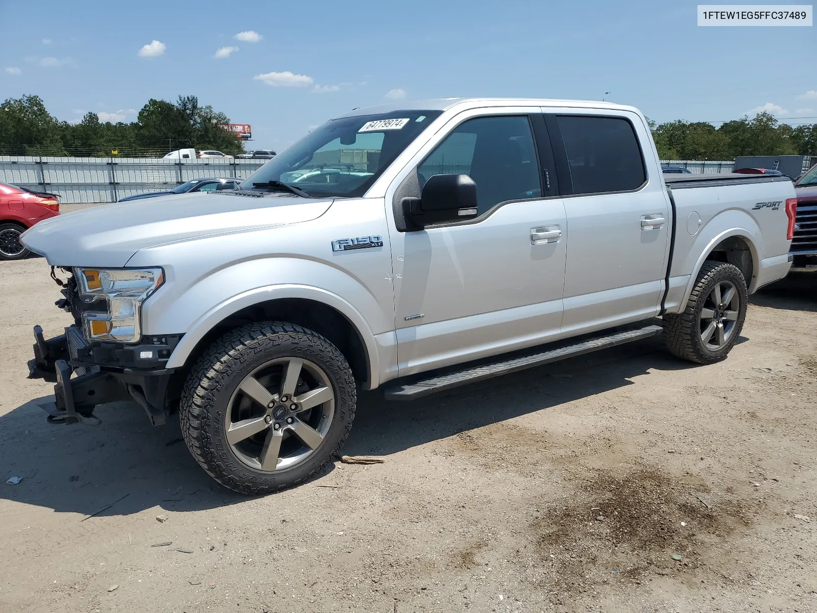 2015 Ford F150 Supercrew VIN: 1FTEW1EG5FFC37489 Lot: 64779974