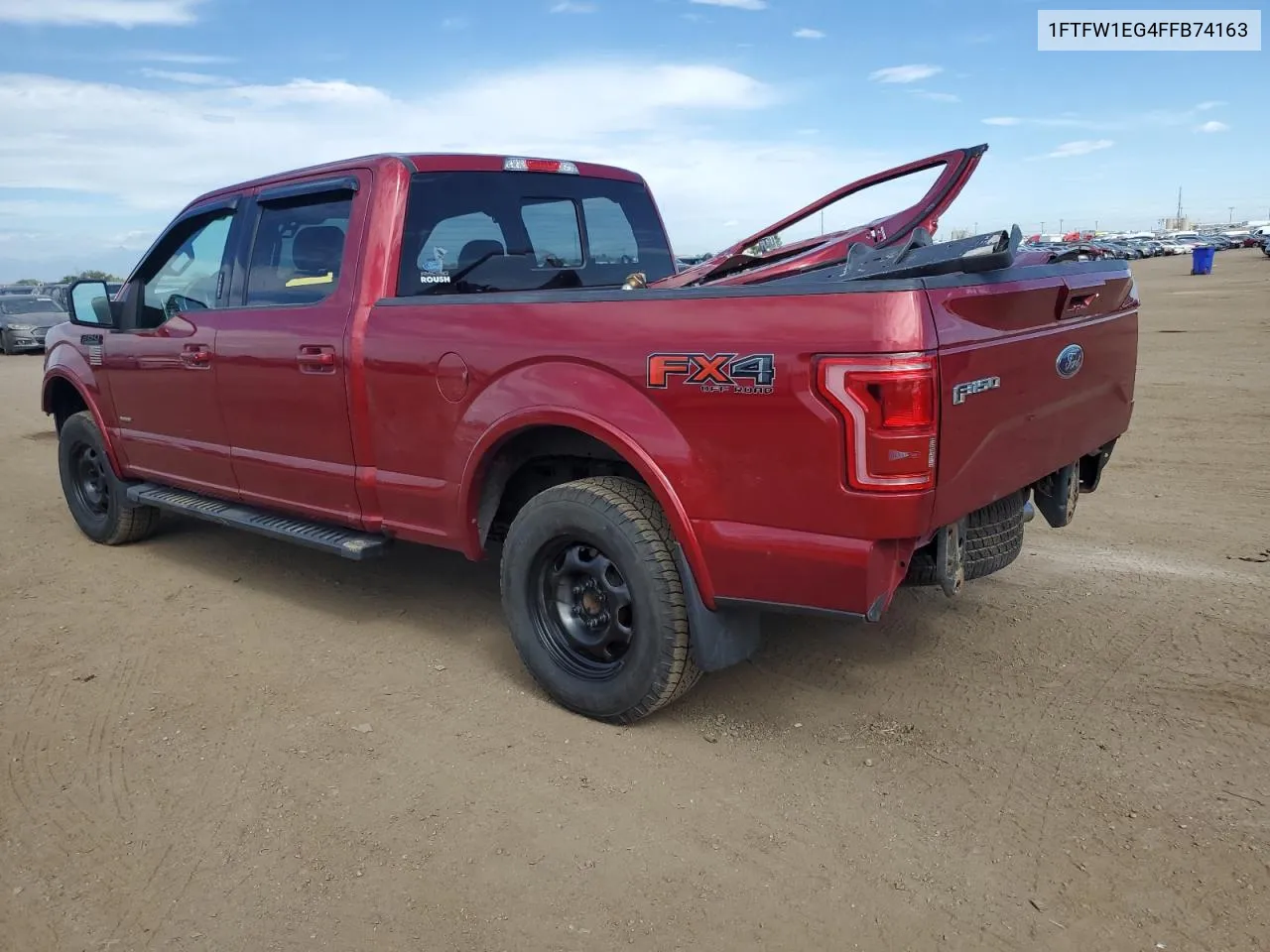 1FTFW1EG4FFB74163 2015 Ford F150 Supercrew