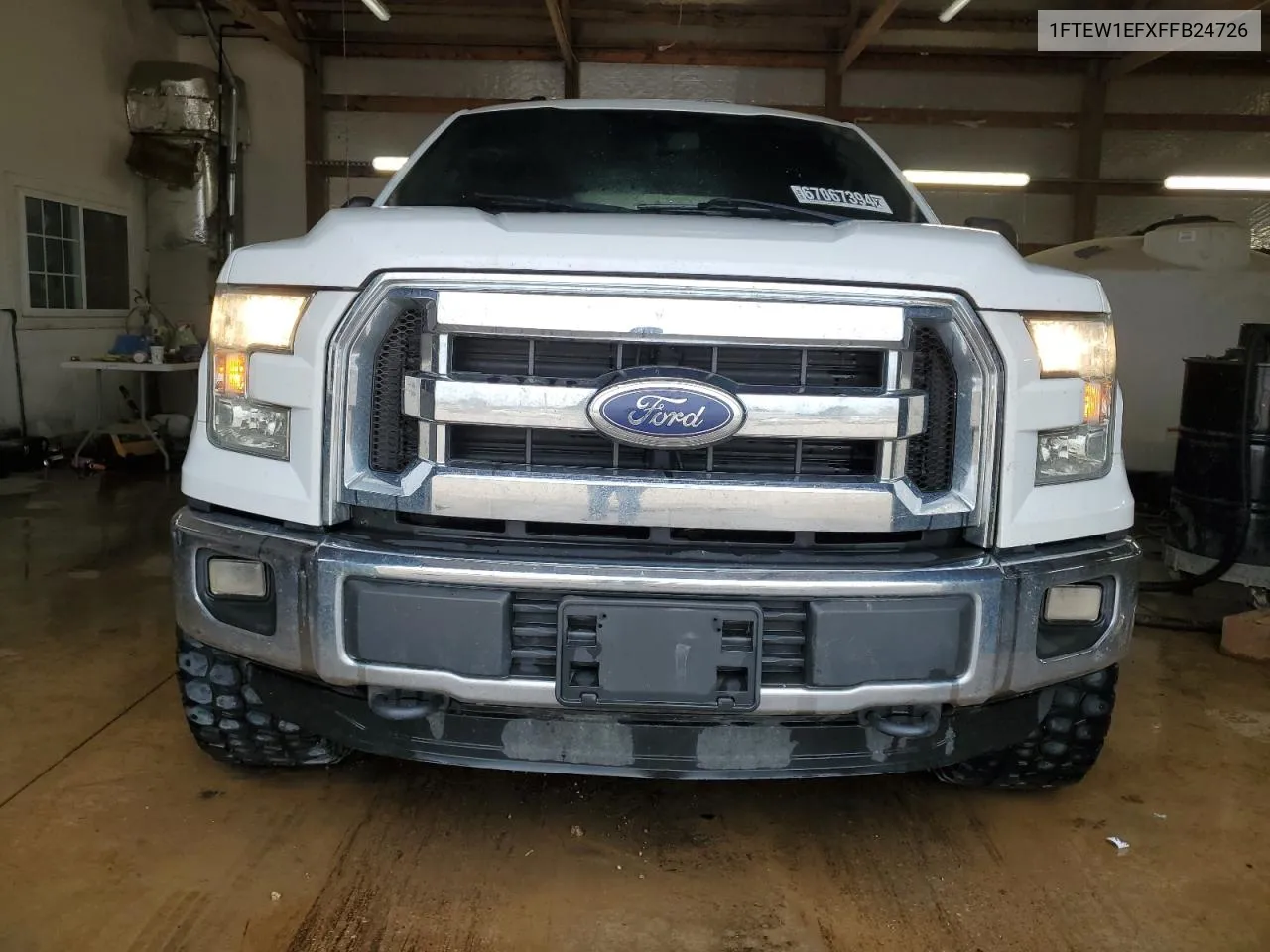 2015 Ford F150 Supercrew VIN: 1FTEW1EFXFFB24726 Lot: 67067394