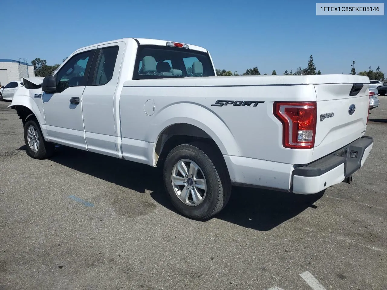 1FTEX1C85FKE05146 2015 Ford F150 Super Cab