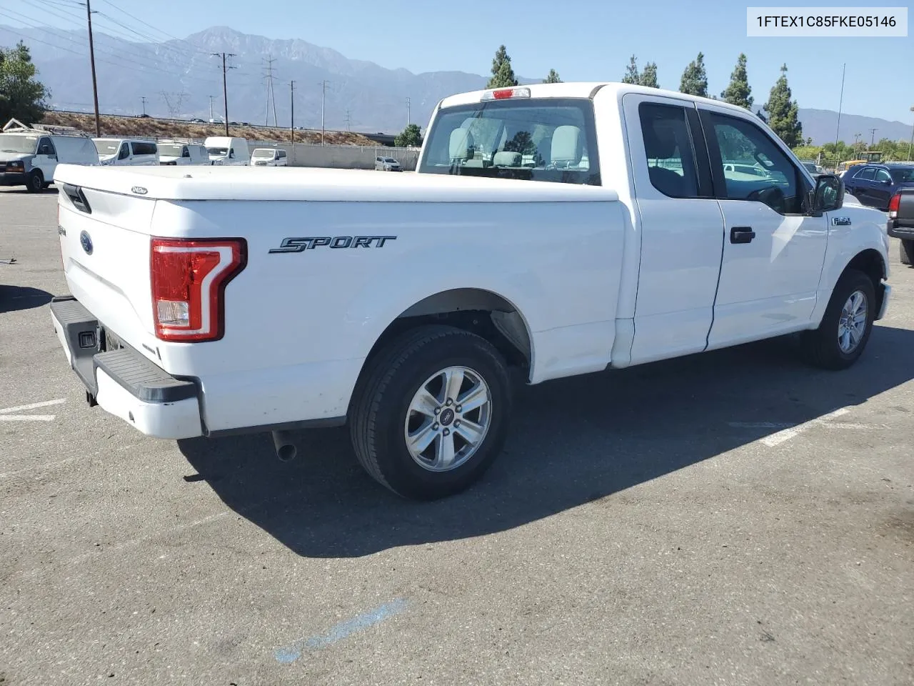 1FTEX1C85FKE05146 2015 Ford F150 Super Cab