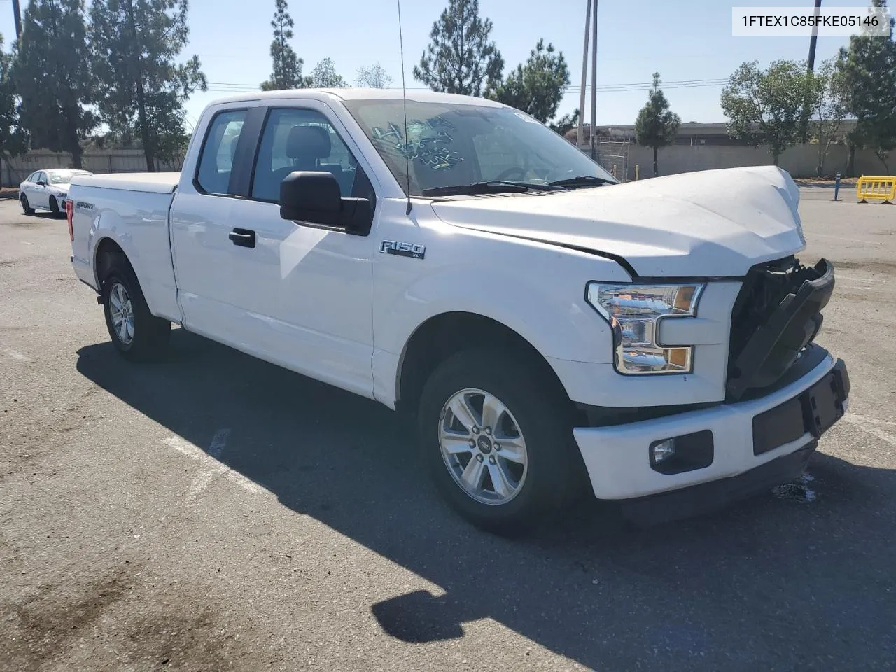 2015 Ford F150 Super Cab VIN: 1FTEX1C85FKE05146 Lot: 67167374