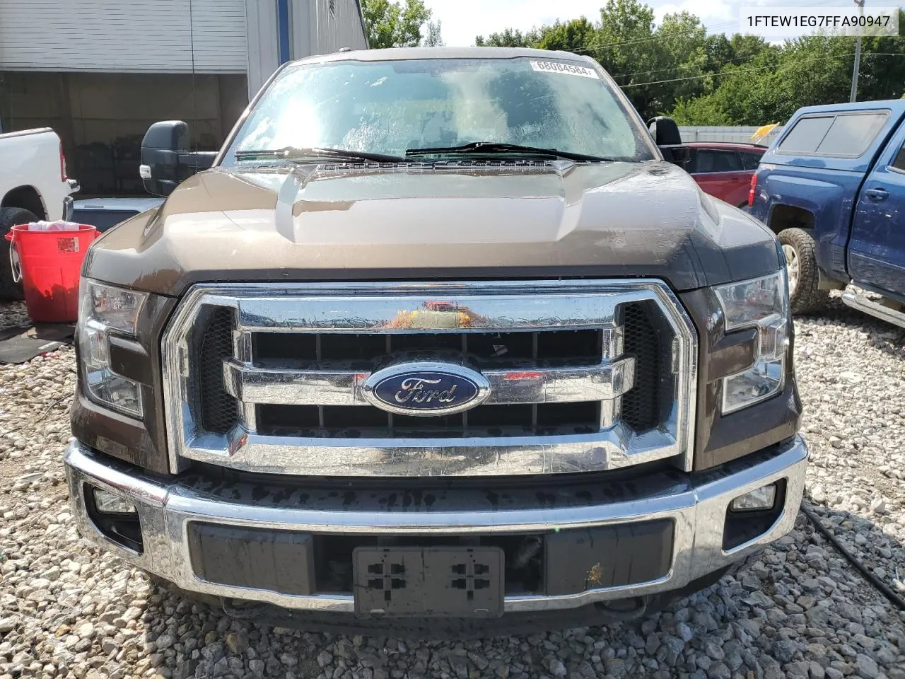 2015 Ford F150 Supercrew VIN: 1FTEW1EG7FFA90947 Lot: 68084584