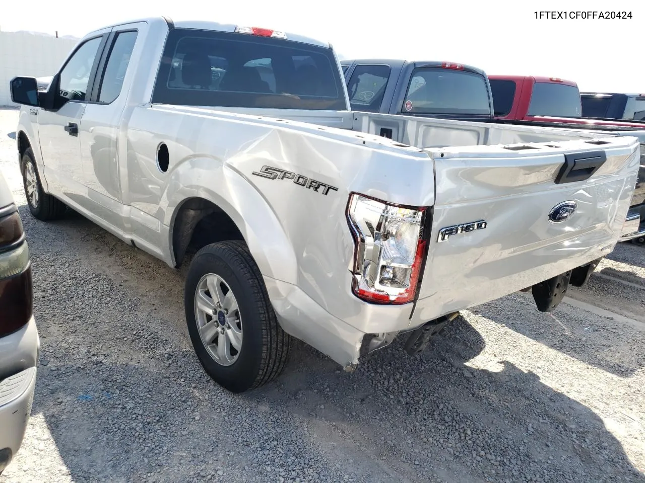 1FTEX1CF0FFA20424 2015 Ford F150 Super Cab