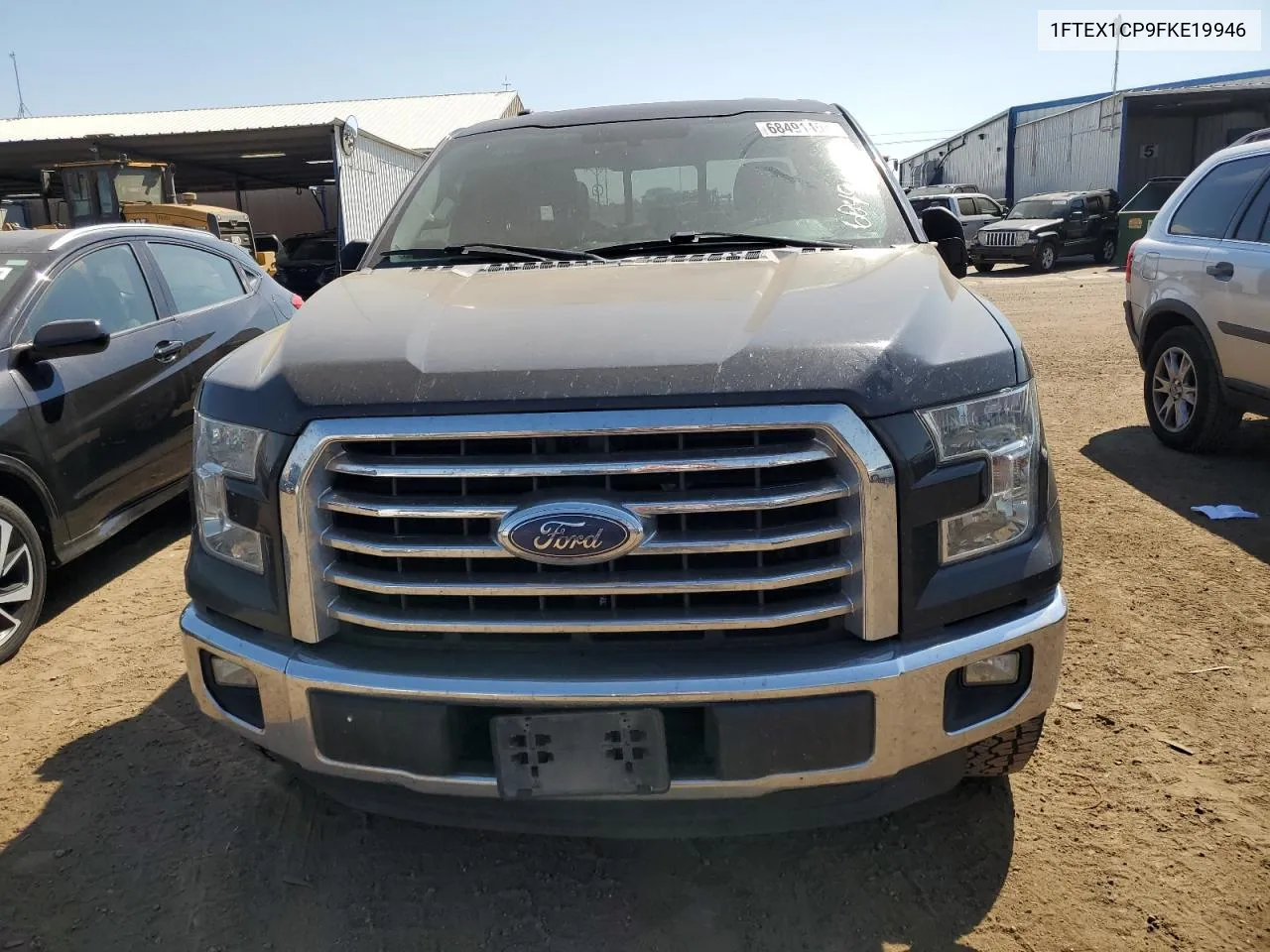 2015 Ford F150 Super Cab VIN: 1FTEX1CP9FKE19946 Lot: 68491494