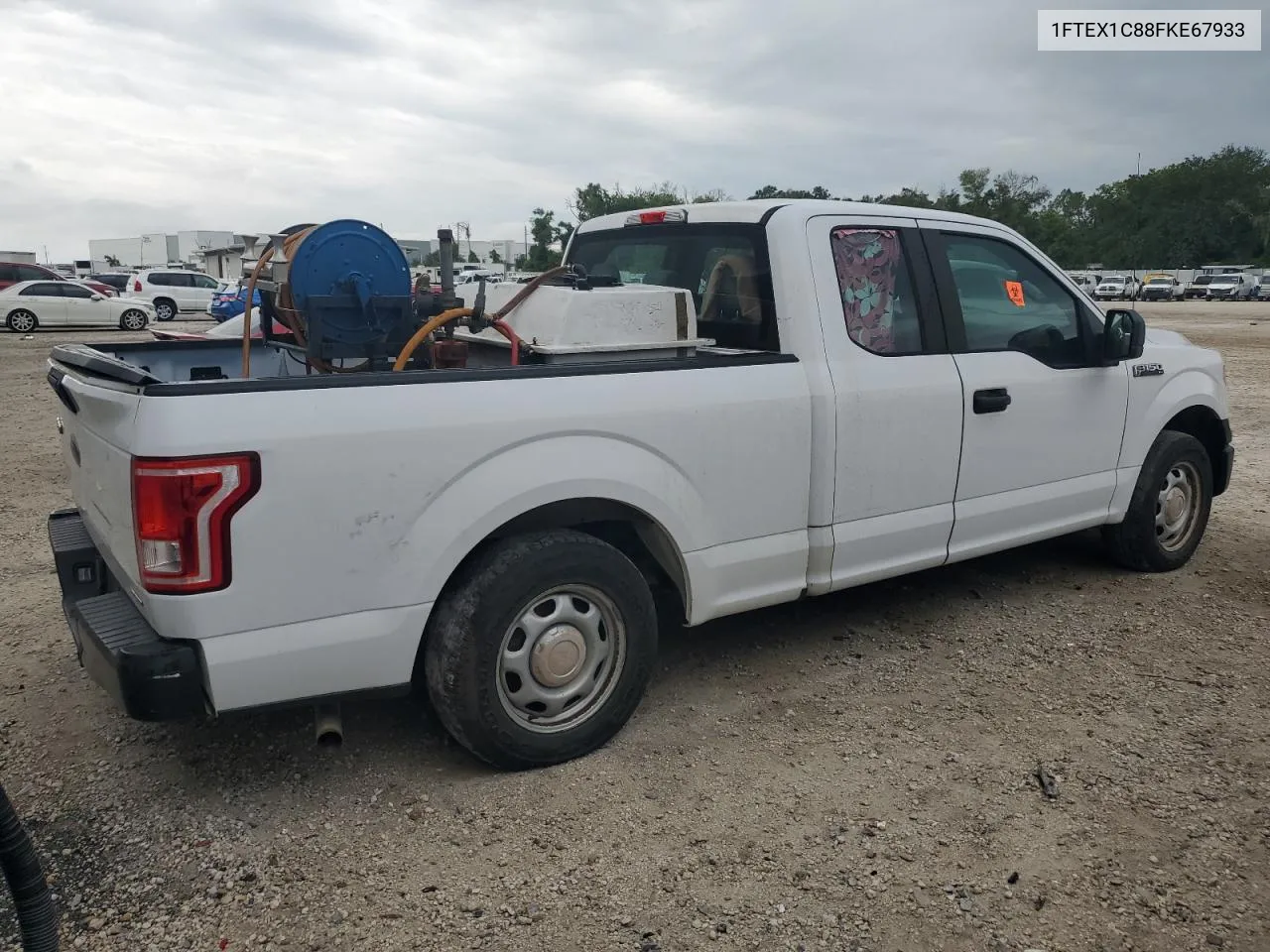 1FTEX1C88FKE67933 2015 Ford F150 Super Cab