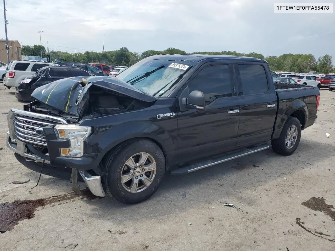 1FTEW1EF0FFA55478 2015 Ford F150 Supercrew