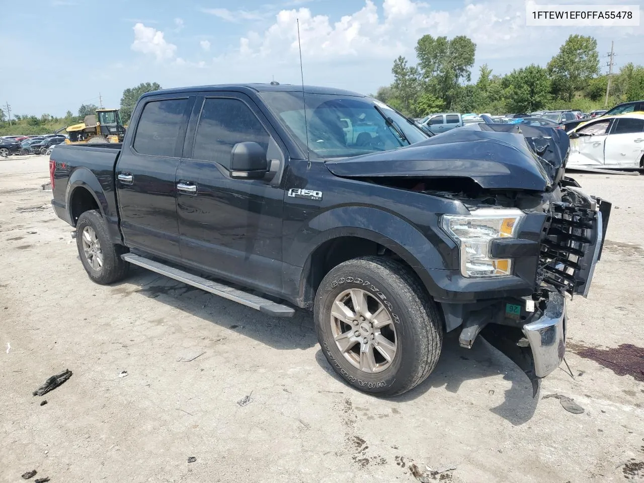 2015 Ford F150 Supercrew VIN: 1FTEW1EF0FFA55478 Lot: 69315374