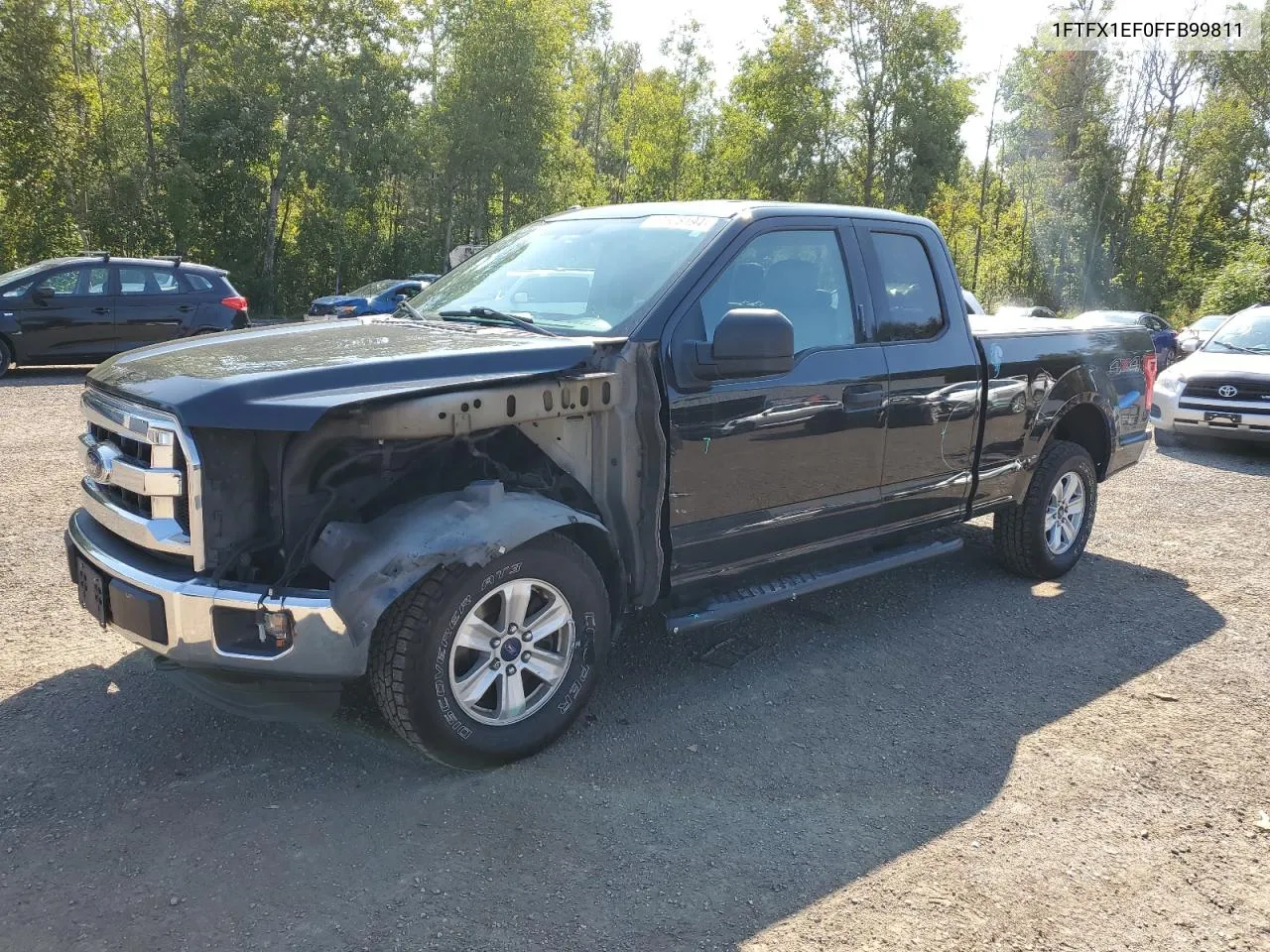 1FTFX1EF0FFB99811 2015 Ford F150 Super Cab