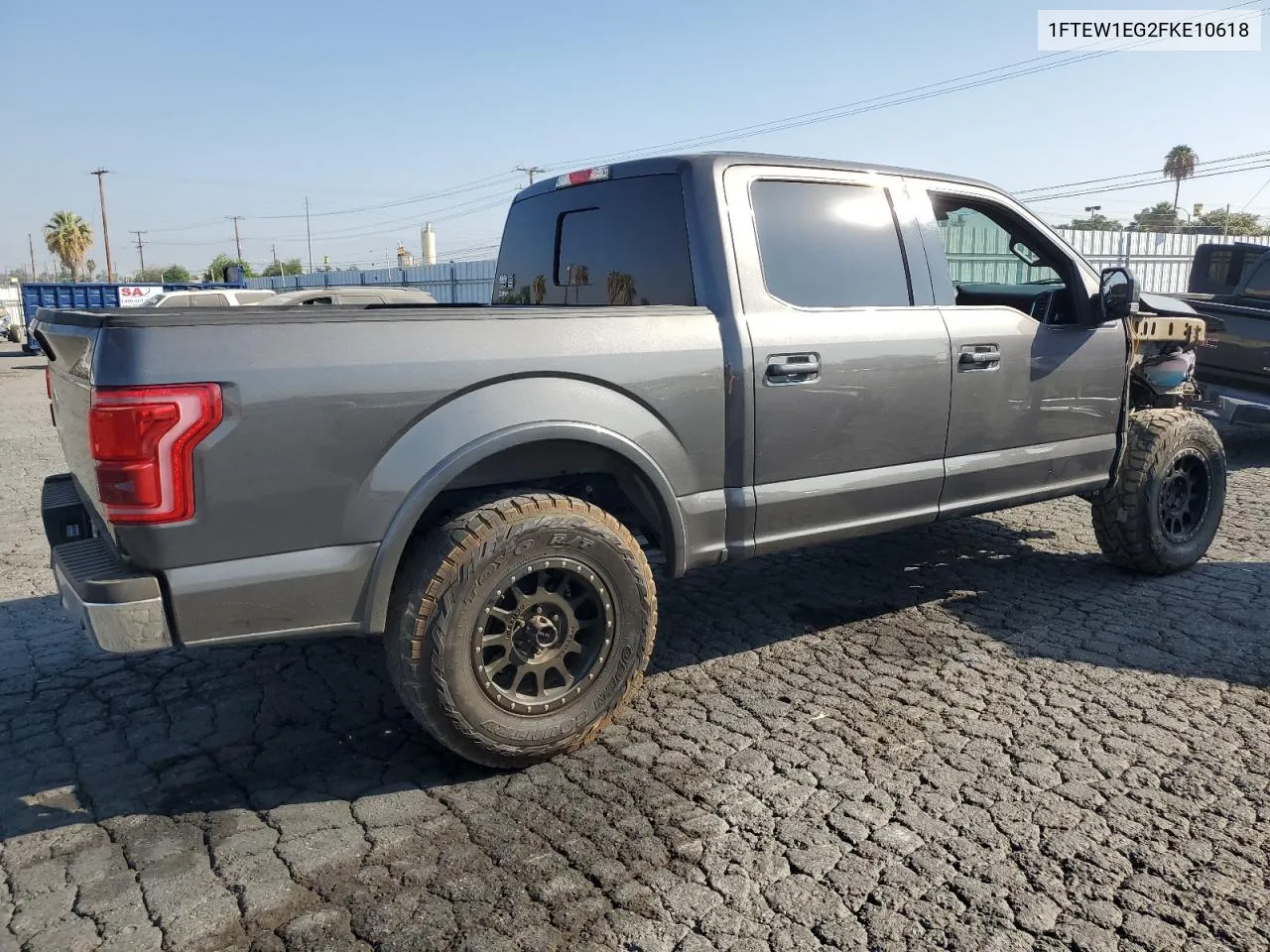 1FTEW1EG2FKE10618 2015 Ford F150 Supercrew