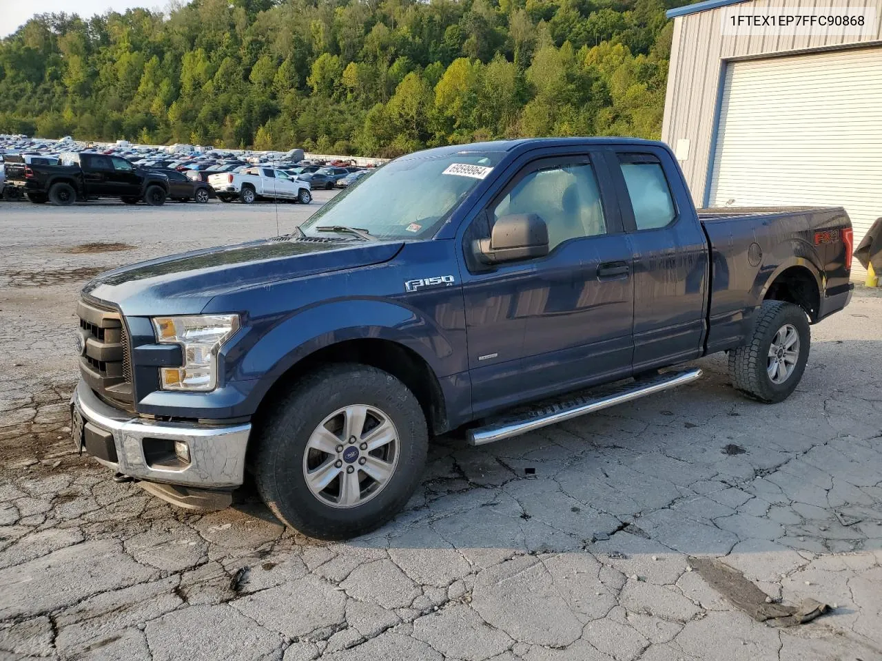 2015 Ford F150 Super Cab VIN: 1FTEX1EP7FFC90868 Lot: 69599964