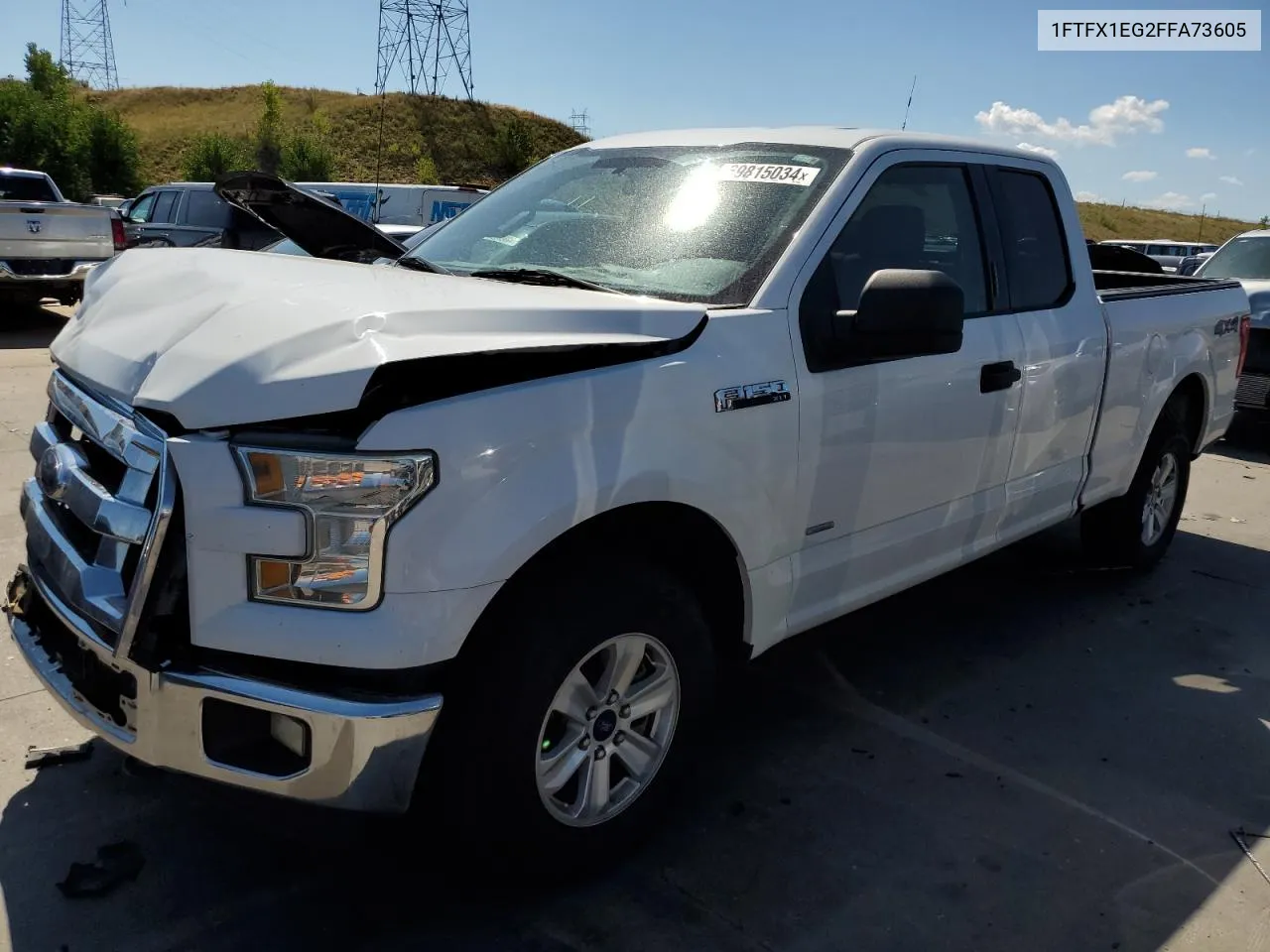 1FTFX1EG2FFA73605 2015 Ford F150 Super Cab