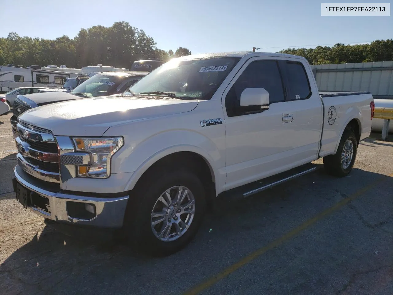 1FTEX1EP7FFA22113 2015 Ford F150 Super Cab