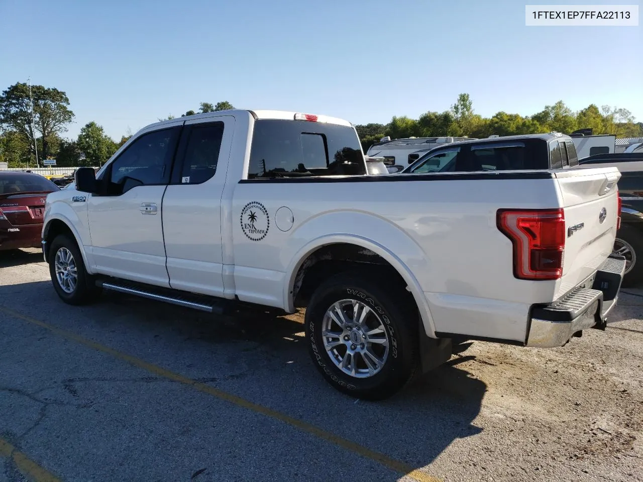 2015 Ford F150 Super Cab VIN: 1FTEX1EP7FFA22113 Lot: 69957514