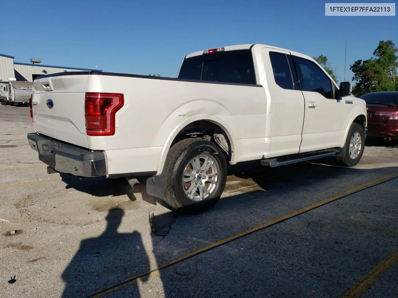 2015 Ford F150 Super Cab VIN: 1FTEX1EP7FFA22113 Lot: 69957514