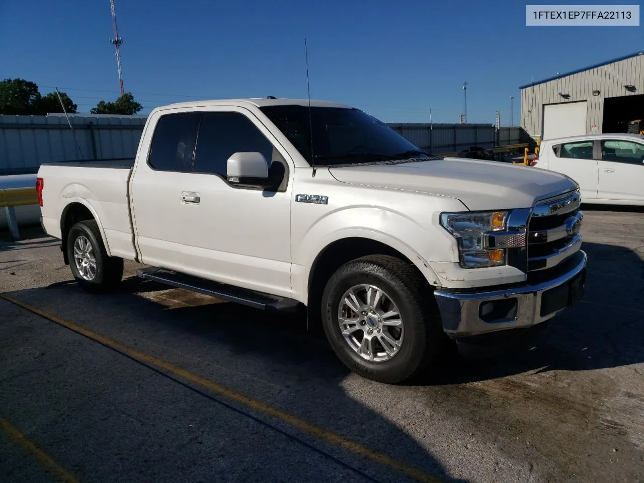 2015 Ford F150 Super Cab VIN: 1FTEX1EP7FFA22113 Lot: 69957514