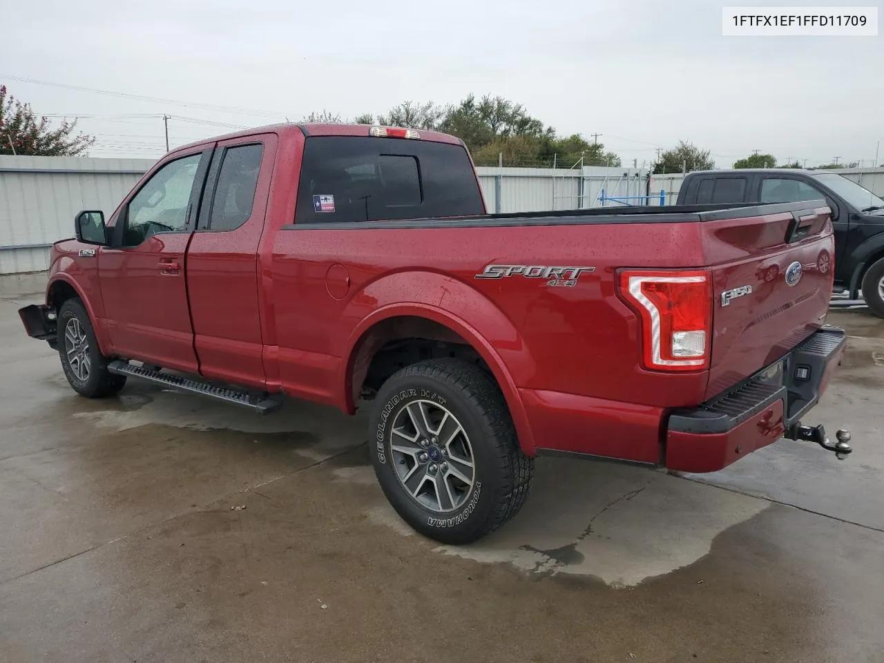 2015 Ford F150 Super Cab VIN: 1FTFX1EF1FFD11709 Lot: 70144954