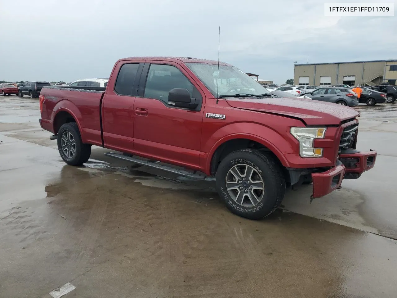 2015 Ford F150 Super Cab VIN: 1FTFX1EF1FFD11709 Lot: 70144954