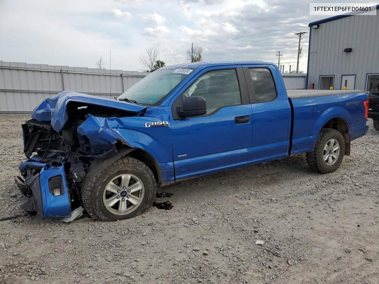 1FTEX1EP6FFD04601 2015 Ford F150 Super Cab