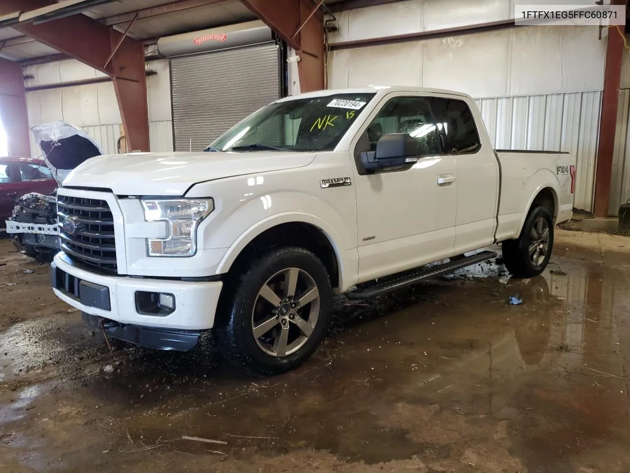 1FTFX1EG5FFC60871 2015 Ford F150 Super Cab