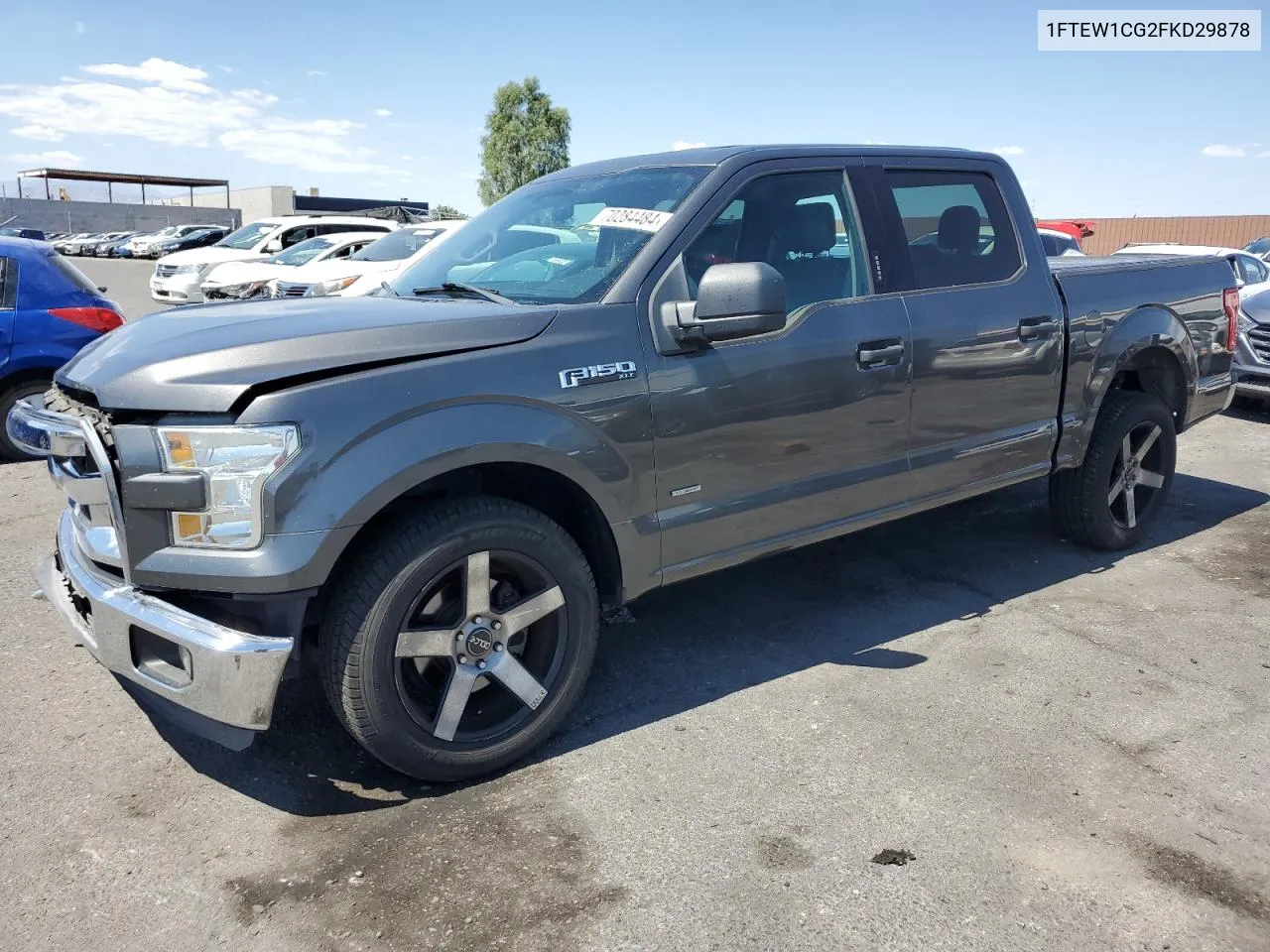 2015 Ford F150 Supercrew VIN: 1FTEW1CG2FKD29878 Lot: 70284484