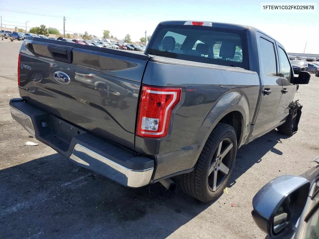 2015 Ford F150 Supercrew VIN: 1FTEW1CG2FKD29878 Lot: 70284484