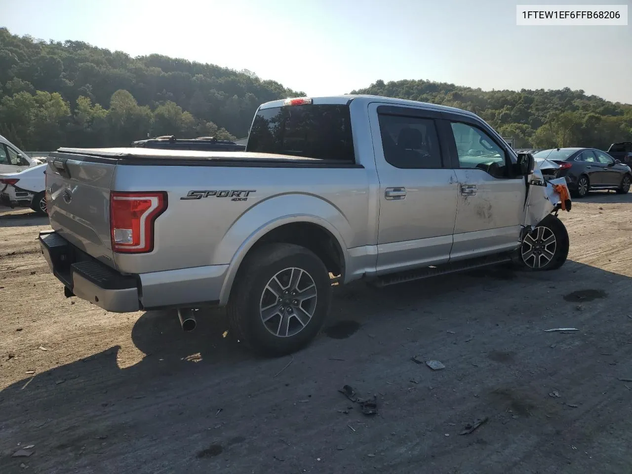 1FTEW1EF6FFB68206 2015 Ford F150 Supercrew