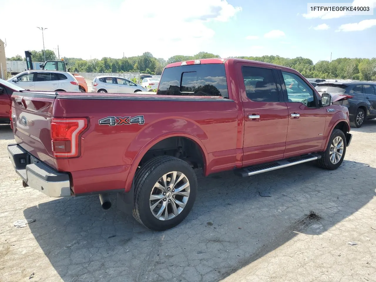 1FTFW1EG0FKE49003 2015 Ford F150 Supercrew