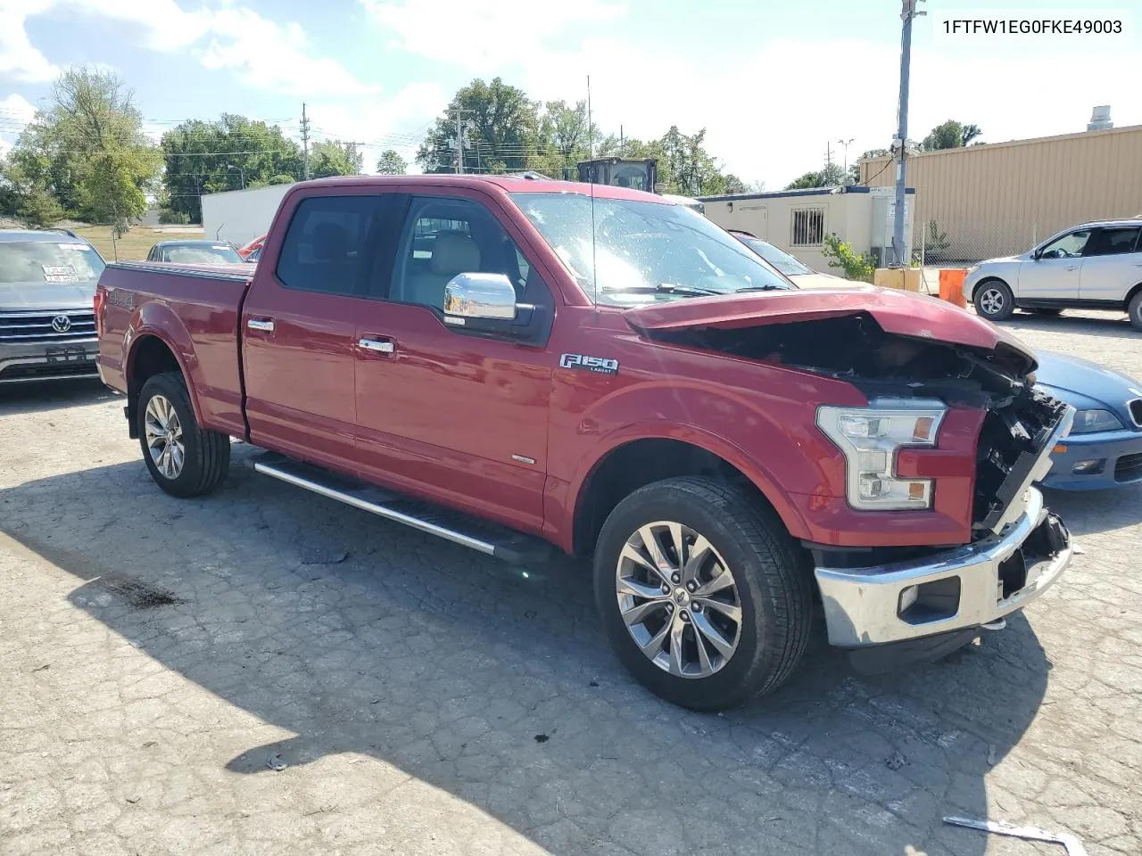 1FTFW1EG0FKE49003 2015 Ford F150 Supercrew