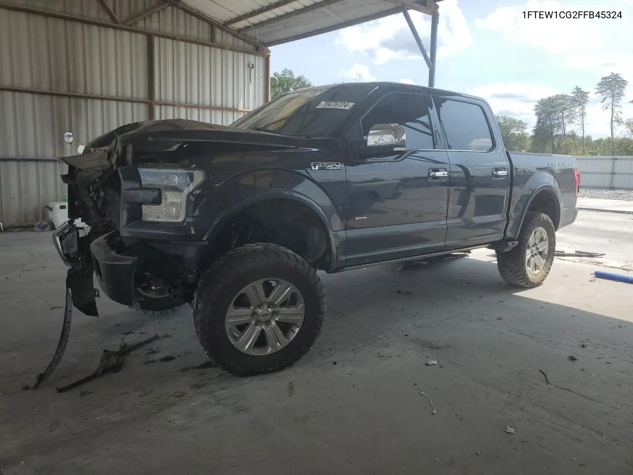 1FTEW1CG2FFB45324 2015 Ford F150 Supercrew