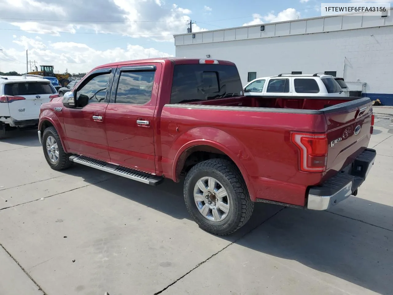 1FTEW1EF6FFA43156 2015 Ford F150 Supercrew